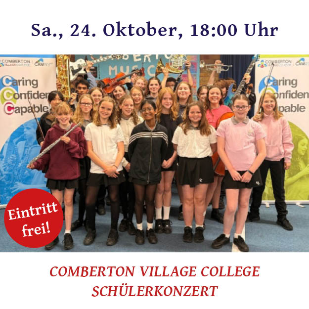 Comberton Village College Schülerkonzert